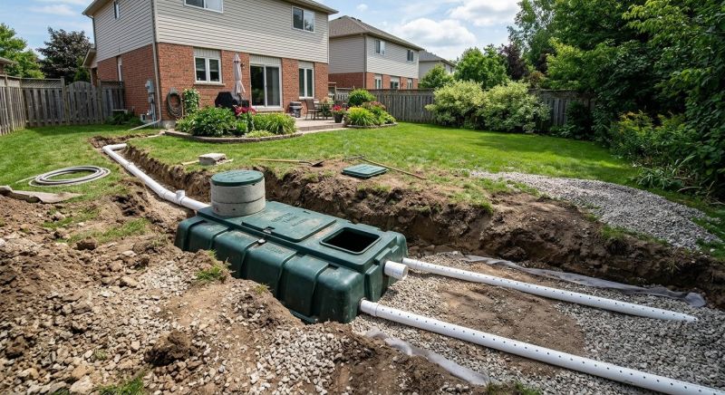 Aerobic Sewage Installation in Austin, TX